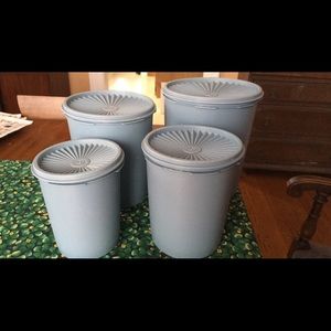 Vintage Tupperware Canister Set